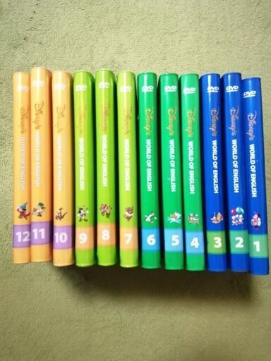 DWE ステップバイステップ　1〜12　DVD 24枚　子供　英語　ディズニー英語システム　歌