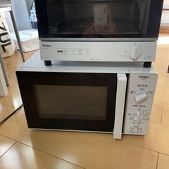 電子レンジとトースターのセット