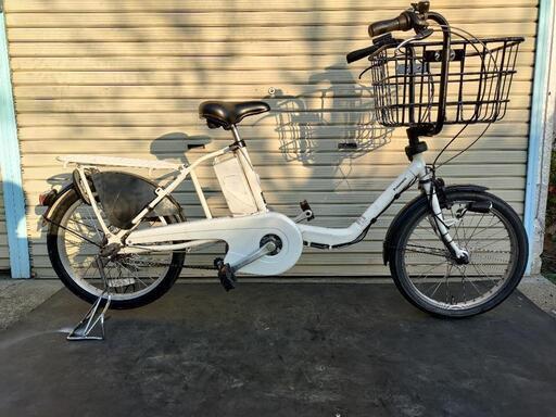 パナソニック ギュット ミニ　20インチ　ホワイト　中古電動自転車