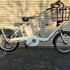 パナソニック ギュット ミニ　20インチ　ホワイト　中古電動自転車