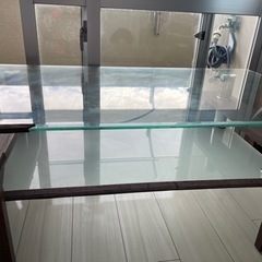 ガラスセンターテーブル
