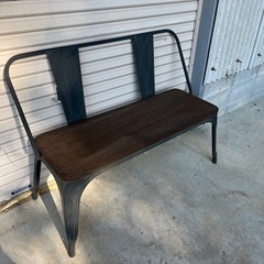 木製ベンチ　アンティーク調ベンチ　椅子