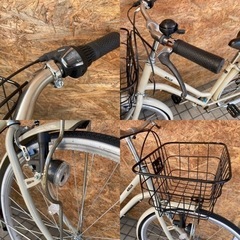 OTOMO MOLLIS シティサイクル27inc 6段ギア 買物 街乗り