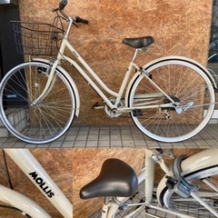 OTOMO MOLLIS シティサイクル27inc 6段ギア 買物 街乗り