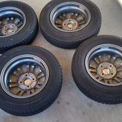 スタッドレスタイヤ、145-80R13ワンシーズン使用、格安!!