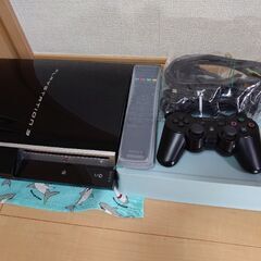 【ネット決済・配送可】中古☆ ps3 一式 リモコン・変換アダプ...