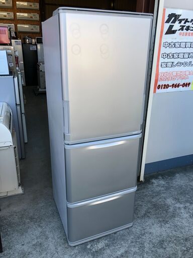 【動作保証あり】SHARP シャープ 2020年 SJ-W352F 350L 3ドア 冷凍冷蔵庫【管理KRR449】