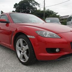 【ネット決済・配送可】H17　マツダ　RX-8　ベースモデル　赤...