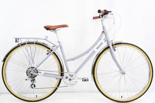 BREEZER BIKES 「ブリーザーバイク」 DOWNTOWN EX ST 2021年モデル UNICORN SILVER クロスバイク / 5022120204189