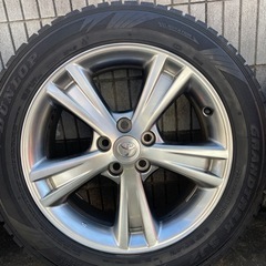 スタッドレスタイヤ 4本セット スバル純正ホイール KENDA KR36 ICETEC