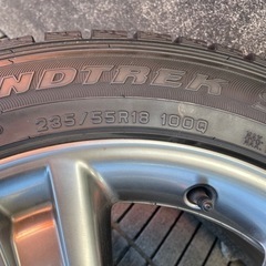 ハリアーハイブリッド 純正ホイール付きスタッドレスタイヤ