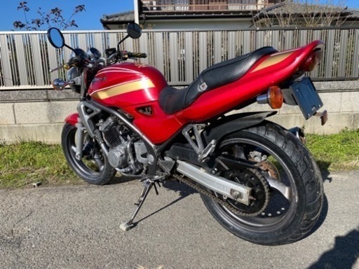 ☆走行580km!!バリオス初期フルパワーモデル☆前後タイヤ・ブレーキ・バッテリー・チェーンなどなど新品！キャブオーバーホールで快調☆ ☆走行580km!!バリオス初期フルパワーモデル☆前後タイヤ・ブレーキ