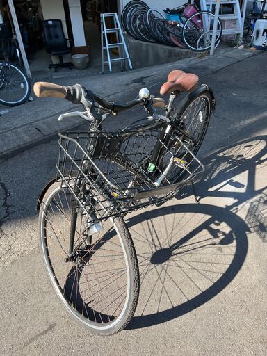 自転車　東京引渡し　ビーチクルーザー　ビーチサイクル　ブラック　6段ギアあり 自転車 東京引渡し ビーチクルーザー ビーチサイクル ブラック 6段ギア