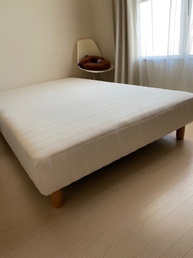 最終値下げ)本体300円 送料込み IKEA セミダブル ベッドフレーム