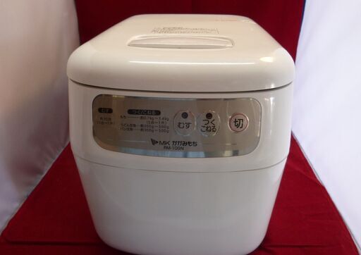 エムケー精工 もちつき機　かがみもち/RM-10SN/本体のみ・中古品・通電確認済み（欠品あり）/ 1升タイプ