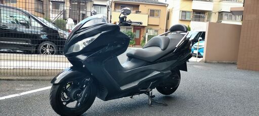 suzuki スカイウェイブ250 タイプS マフラーカスタム