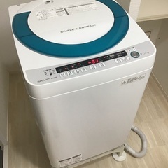 終了しました。【無料】SHARP 洗濯機　ES-GE70P 7....
