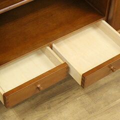 (Y)北大前! 札幌 引取 飛騨産業 キツツキマーク CRESCENT/クレセント サイドボード リビングボード サイドキャビネット SG540 佐々木敏光