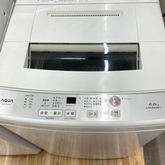 トレファク高槻店】取りに来れる方限定！【AQUA】6.0kg全自動洗濯機