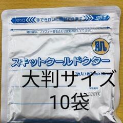 【ネット決済・配送可】楽涼テープＬサイズ10袋（10センチ×14...