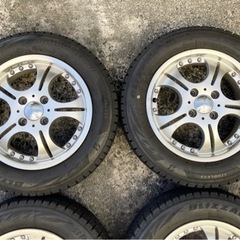 18年製165/65R14ブリヂストンVRX2スタッドレス+アルミ4本セット！パッソ、ルーミー、タンク、トール、デリカD2等 