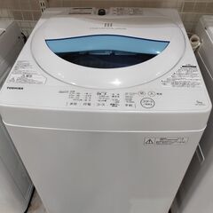 洗濯機　5Kg　東芝　2017年製　AW-5G5