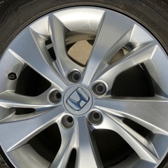 受渡者決定❗️ホンダ純正ヴェゼル　アルミホイール&スタッドレスタイヤセット
