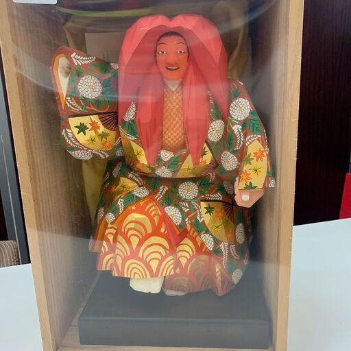 一刀彫　松本鉄山　猩々