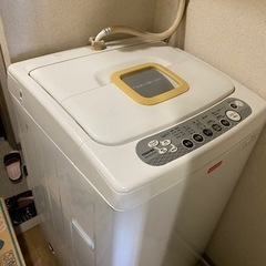 【先着・無料・女性使用品】東芝の洗濯機(AW-42SJC)
