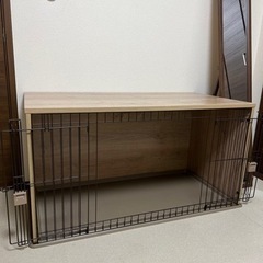家具のような木目調ペットケージ(アイリスオーヤマ)