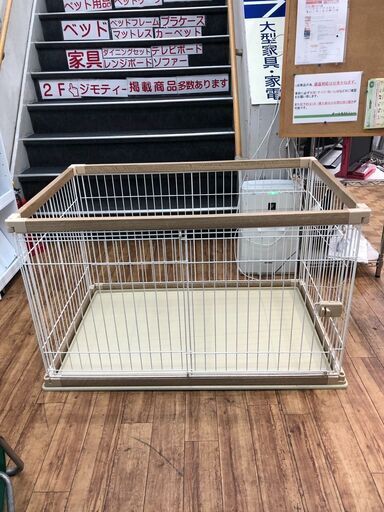 ペットケージ ドッグルーム 屋根無し ペット用品 犬 自社配送時代引き可※現金、クレジット、スマホ決済対応※