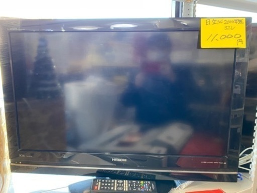 日立　液晶テレビ　2010年製　32V  2,023円‼️初売り‼️