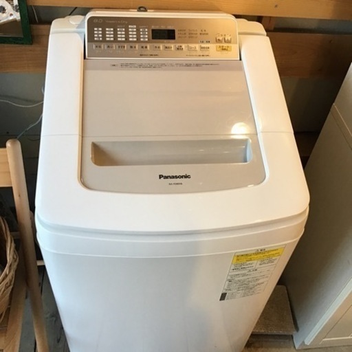 定価95000円　パナソニック2019年製　縦型洗濯機乾燥機　8kg