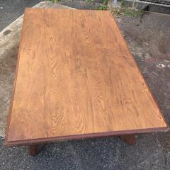 アンティーク　木製座卓テーブル