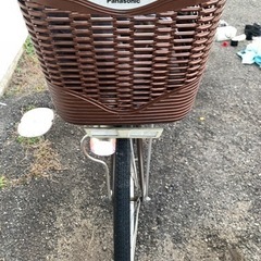❤️大容量バッテリー❤️新品タイヤ、サドル、ベル❤️パナソニック