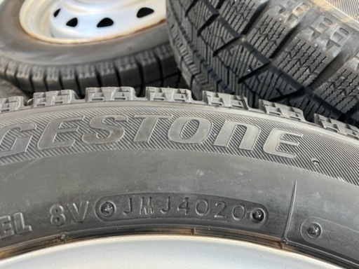 取付無料❗️軽自動車用 155/65R14 スタッドレスタイヤセットの画像