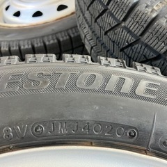 取付無料❗️軽自動車用 155/65R14 スタッドレスタイヤセット