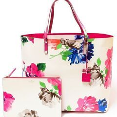 kate spade new york (ケイト・スペード ニューヨーク) ポーチ付きトートバッグ 品番k21-488 kate spade new york (ケイト・スペード ニューヨーク) ポーチ付き