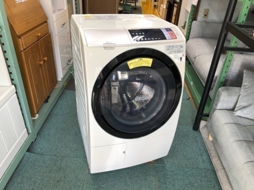 【リサイクルサービス八光　田上店　安心の3か月保証　配達・設置OK】日立 HITACHI BD-SV110AL W [ビッグドラム スリム ドラム式洗濯乾燥機 （11.0kg） 左開き ホワイト]