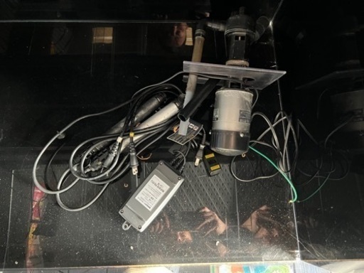 1200x600x600 水槽 上部フィルターフルセット 引取限定