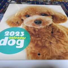 【受け渡しのお約束が成立しています】2023年カレンダー犬【新品無料】