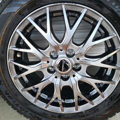 21年製造、4本スタッドレスタイヤホイルセット185/65/R15