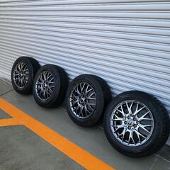 21年製造、4本スタッドレスタイヤホイルセット185/65/R15