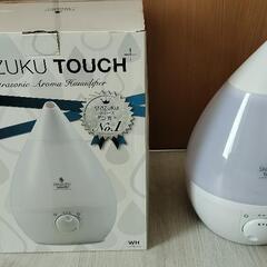 美品　SHIZUKU Touch PLUS アロマ加湿器 加湿器 