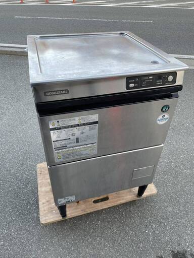 ■中古品 ホシザキ業務用食器洗浄機 食洗機 JWE-400TUA3 3相200V 2011年 アンダーカウンター 作問題なし■