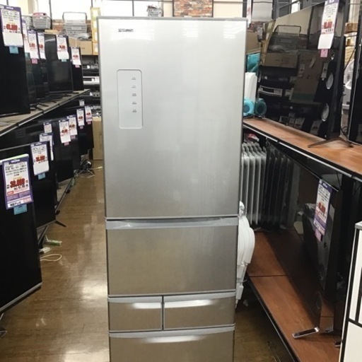 #L-41【ご来店頂ける方限定】TOSHIBAの5ドア冷凍冷蔵庫です