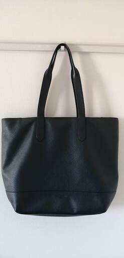 【美品】コーチCOACHトートバッグ・ネイビー