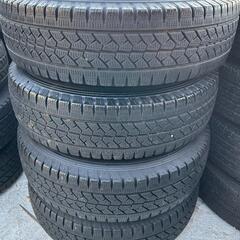 ⛄195/80R15❄️ハイエース等に！BLIZZAK！BRIDGESTONE製スチール