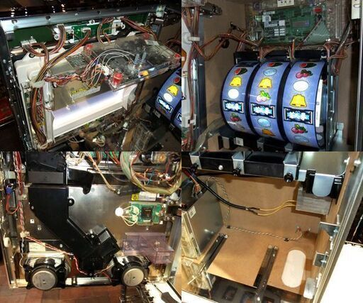 蒼天の拳2 パチスロ実機コイン不要機付き、ドアキー設定キー