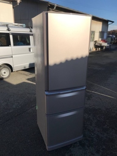 ET1583番⭐️370L⭐️三菱ノンフロン冷凍冷蔵庫⭐️